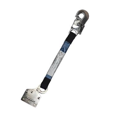 Imagem de Trava Quedas para Cordas 12mm Life 6008 com Mosquetão em Aço e Extensor em Fita Life Cintos