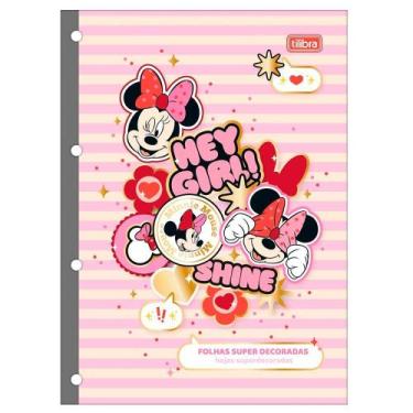 Imagem de Refil Caderno Argolado Universitário 80 Fls Tiliflex Tilibra - Minnie 