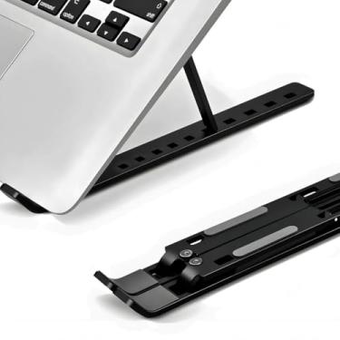 Imagem de Suporte para Notebook Celular Tablet & Ipad - Ajustável Dobrável Leve e Portátil - Universal (PREMIUM)