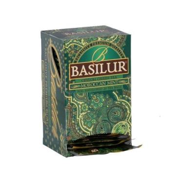 Imagem de Chá Morroquino Verde e Menta Brasilur 30g