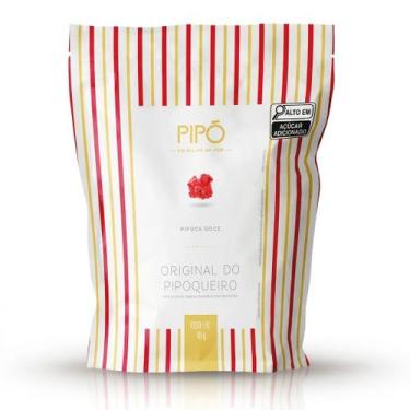 Imagem de Pipoca Gourmet Doce Sache Sabor Original Pipoqueiro 80g Lanche Crocant