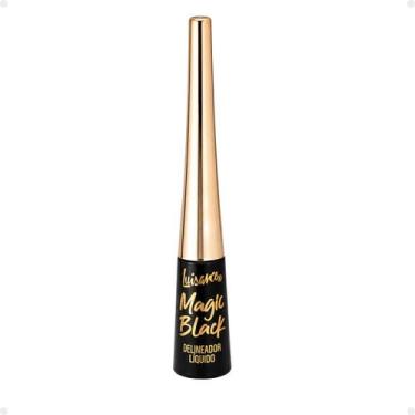 Imagem de Delineador Líquido Luisance Magic Black 3,5 ml Ref.:L3182