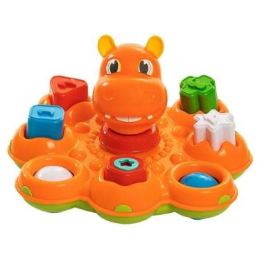 Imagem de Brinquedo de Encaixar Pula Bloco Ta Te Ti - 6 Peças