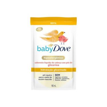 Imagem de Sabonete Líquido Dove Baby Hidratação Glicerinada Refil 180ml