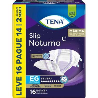 Imagem de Fralda Geriátrica Tena Slip Noturna EG Leve 16 Pague 14 unidades