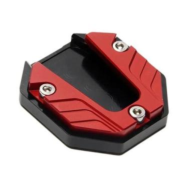 Imagem de Base De Apoio Antiderrapante Para Moto Em Alumínio CNC, Extensão Para 