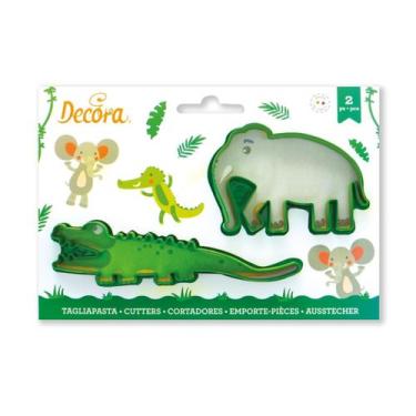 Imagem de Cortadores de Biscoito Tema Safari e Selva Decora