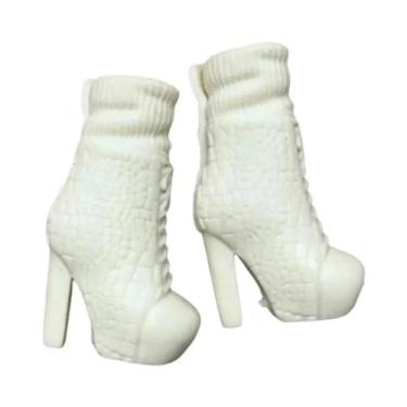 Imagem de Sapatos Coloridos DIY Para Bonecas, Sandálias, Botas E Acessórios De S