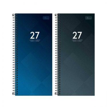 Imagem de Agenda executiva espiral diária comercial Ideale 275x119mm 2027 - Tili