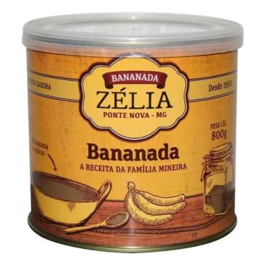 Imagem de Bananada Cremosa Zélia Lata 800g