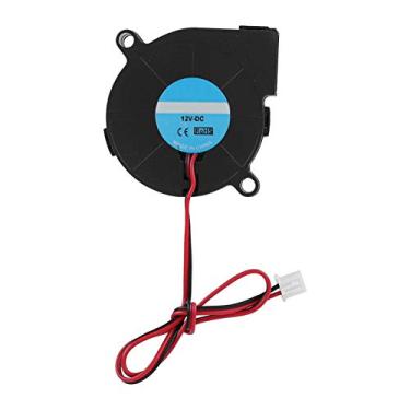 Imagem de 5015 Ventilador, Ventilador de resfriamento de super-ventilação de baixo ruído, 50 * 50 * 15mm Acessórios DIY 7000r / min Preto para impressora 3D(12V)