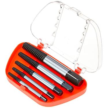 Imagem de Western EXT-05 Extrator de Parafusos, Transparente/Vermelho/Grafite, 5 unidades