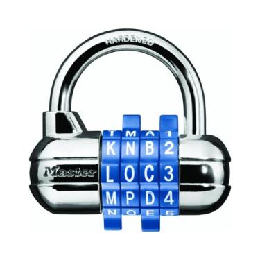 Imagem de Master Lock 1534D Password Plus cadeado combinado, pacote com 16, a cor pode variar