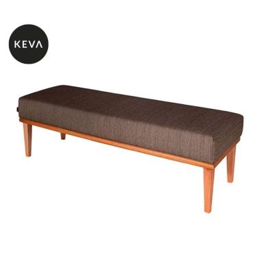 Imagem de banco 2 lugares grazi marrom e l 160 cm