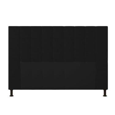 Imagem de Cabeceira Cama Box Queen 160cmino Preto