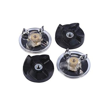 Imagem de Engrenagens de base de suco,engrenagens de lâmina de suco com 2 peças de engrenagem de base de 2 peças de engrenagens de lâmina de borracha, para espremedor Magic Bullet 250W