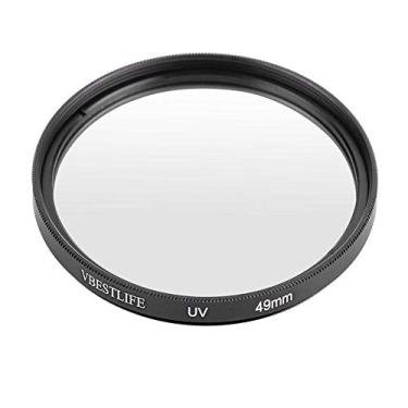 Imagem de Filtros de proteção de lentes de filtro UV ultra finos universais para câmeras/Nikon/DSLR (49 mm/1,93 pol.)