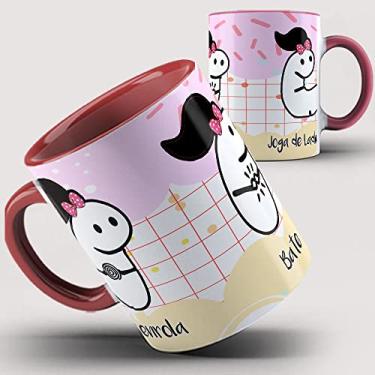 Imagem de Caneca Vermelha Flork Desenrola Bate Joga de Ladinho 2