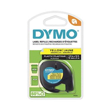 Imagem de Fita plástica DYMO p/Rotuladores Letratag - Blister c/1, Amarelo.