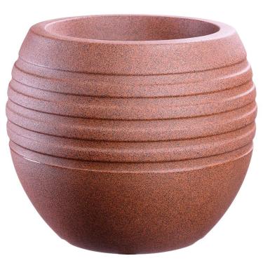 Imagem de Vaso Redondo Canela Café 34cm Terrano