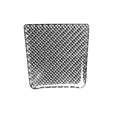 Imagem de JEZOE Adesivo de decalque para decoração de capa de bateria de fibra de carbono, para Porsche MACAN 2014-2021 acessórios para interiores de carro