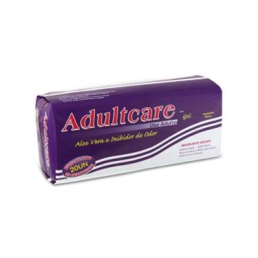 Imagem de Absorvente Geriátrico Unissex  Adultcare Embalagem Com 20 Unidades.