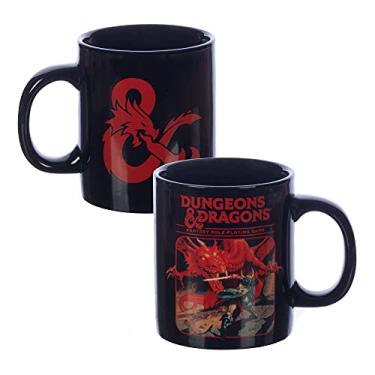 Imagem de Caneca de cerâmica com logotipo Dungeons & Dragons 473 ml