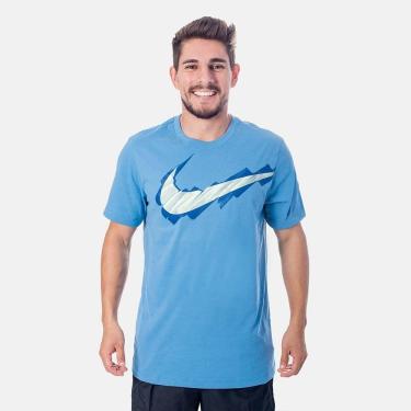 Imagem de Camiseta Nike Dri-fit Sport Clash Azul