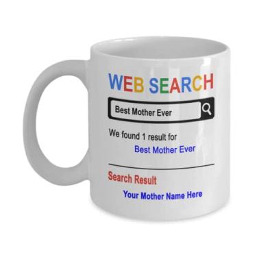 Imagem de Caneca mãe personalizada, melhor caneca mãe, caneca mãe, presentes para mãe, presente para mãe, presente para mãe de mãe, ideia de presente de cesta de natal de aniversário mãe, caneca mãe personalizada