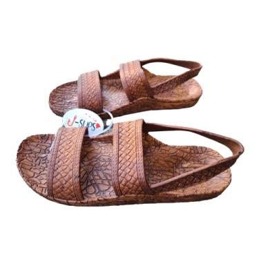 Imagem de Sandálias J-Slips New Adventure para mulheres e homens com alças – Confortável Jesus Jandals para praia, verão e chuveiro – Slides havaianos impermeáveis com suporte de arco, Coco, 7