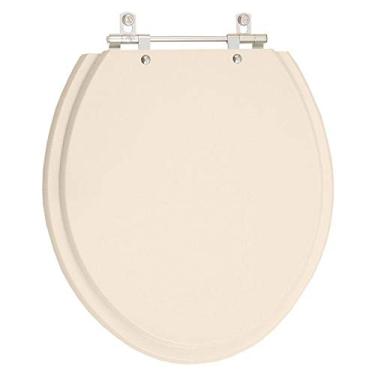Imagem de Assento Sanitario Poliester Convencional Oval Visone (salmão) para vaso Ideal Standard