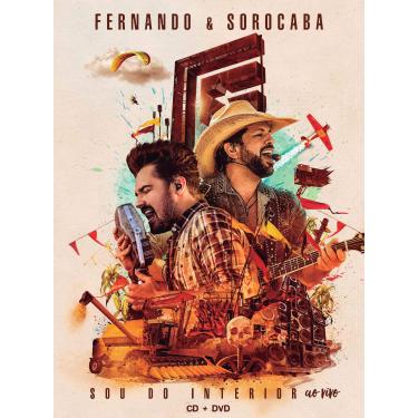 Imagem de FERNANDO & SOROCABA - SOU DO INTERIOR KIT [DVD] E CD
