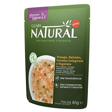 Imagem de Guabi NATURAL SACHÊ GATO CASTRADO SALMÃO E FRANGO 85g