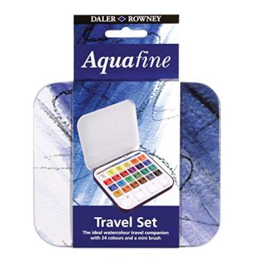 Imagem de Aquarela Pastilha Aquafine Daler Rowney 24 cores
