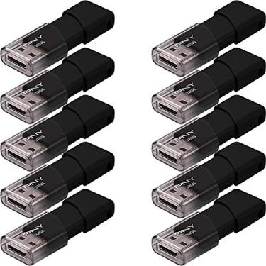 Imagem de PNY Pen Drive 32GB Attaché 3 USB 2.0, pacote com 10
