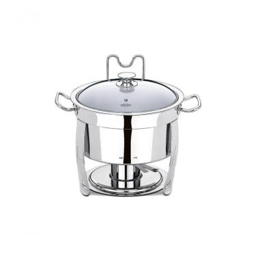 Imagem de Rechaud Redondo 8 Litros - Savoy 33 X 43 Cm - Brinox