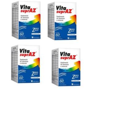 Imagem de Kit Com 4 Suplemento Vita Supraz 60Cpr - União Química