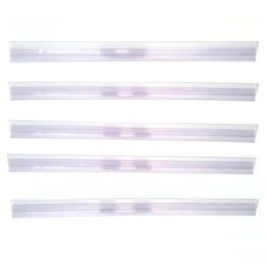 Imagem de Porta Etiqueta Bandeja Gondola LX 92 Cm Transparente Kit C30