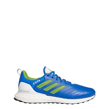 Imagem de adidas Tênis masculino Portland Timbers Ultraboost DNA x Copa, Blue Rush/Team Rave verde/branco nuvem, 5