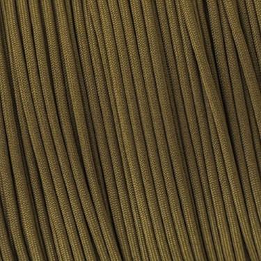 Imagem de Paracord West Coast – Mais de 300 cores – Corda de paraquedas 550 – Paracord tipo III 7 fios de 2,54 m, 3,8 m, 7,6 m, 1,3 m, 2,4 m e carretéis de 250 e 1000 pés, Coyote Brown, 1 Foot