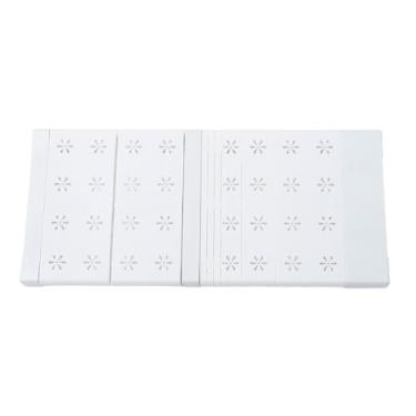 Imagem de Prateleira Expansível de Tensão para Armário, 20kg, Multifuncional, Economizador de Espaço, Rack Telescópico de Armazenamento de Guarda-roupa Ajustável para Banheiro (Comprimento