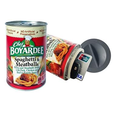 Imagem de Cofres de armazenamento secretos para desvios de lata falsos (espaguete)