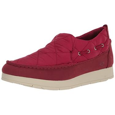 Imagem de Sperry Moc-Sider Moccasin feminino, Vermelho