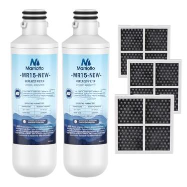 Imagem de MARRIOTTO Filtro de água LT1000PC substituição para refrigerador e LT120F ADQ7334008 filtro de ar fresco, compatível com LT1000PC/PCS, LT1000PC,LT-1000PC, MDJ64844601, ADQ747935 ADQ74793504