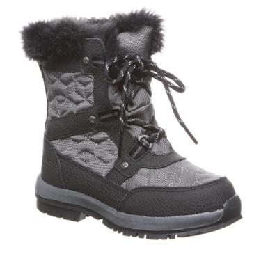 Imagem de Bota Bearpaw infantil Marina Youth, Black/Grey, 3