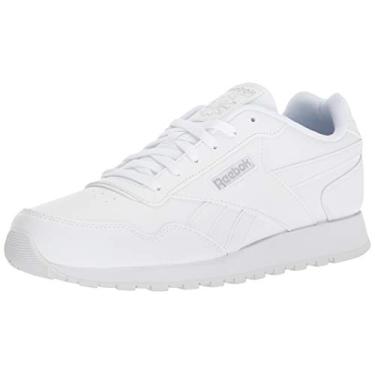 Imagem de Reebok Tênis feminino clássico Harman Run, Branco/Aço, 5