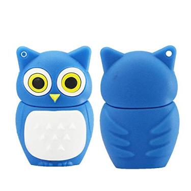 Imagem de Pen Drive USB modelo coruja 64GB Pen Drive USB 3.0 Flash Drive USB 3.0 Stick USB 3.0 (azul)