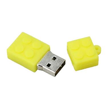Imagem de Blocos de construção de 8 GB modelo USB Flash Drive USB 3.0 dispositivo de armazenamento USB Flash Disk USB Drive USB 3.0 Memory Stick USB Stick U Disk Pen Drive USB Flash Memory USB Disk - Amarelo