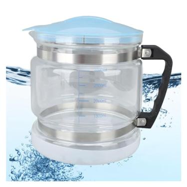 Imagem de YYGJYGOO Garrafa de vidro de 1 galão/4L para destilador, garrafa de coleção de substituição, jarro de garrafa de água destilada, pote de água destilada compatível com a maioria dos destiladores de