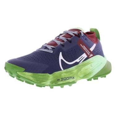 Imagem de Nike Tênis de corrida feminino Zegama (DH0625-403, azul claro/clorofila/vermelho escuro) tamanho 38